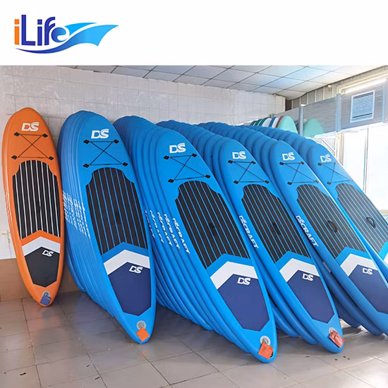 Ilife Novo Profissional PVC Inflável Stand up Paddle Surf Board OEM Atacado Personalizado Inflável Stand up Paddle Sail Sup Surf Board Preço